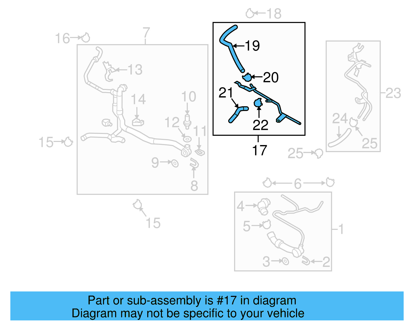 Hose & Tube Assembly 5Q0-121-064-BB - View 2