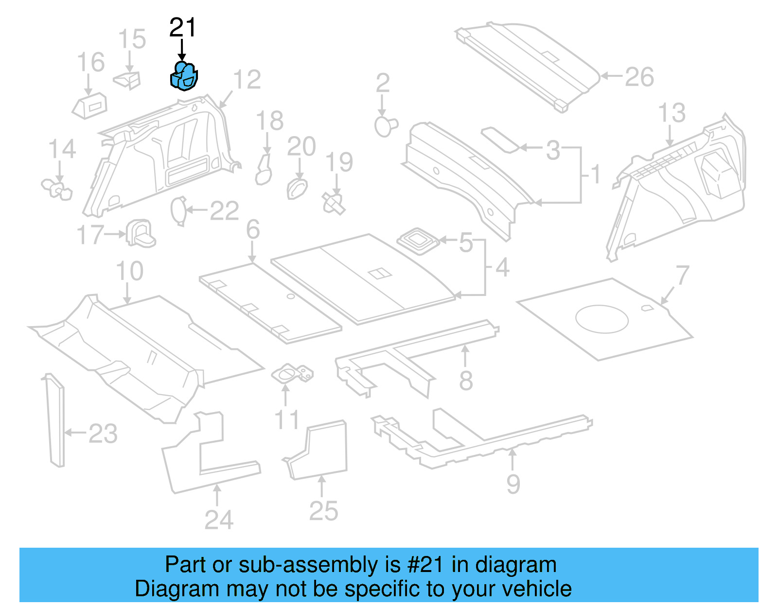 Tie Down 5M0-863-503-A-UAZ - View 10