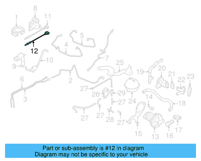 Oxygen Sensor 022-906-262-CF - View 7