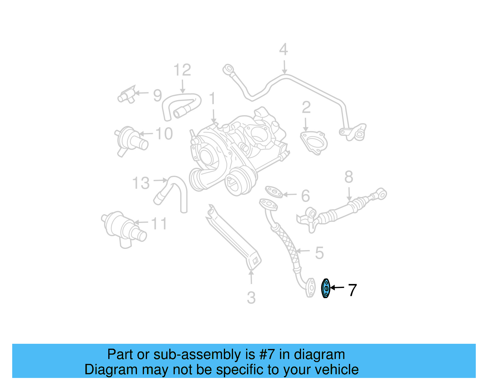 Return Line Gasket 058-145-757-A - View 27