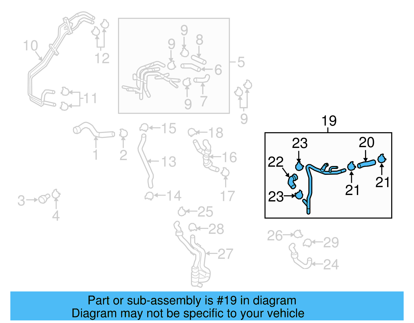 Connector Tube 04L-121-444-J - View 11