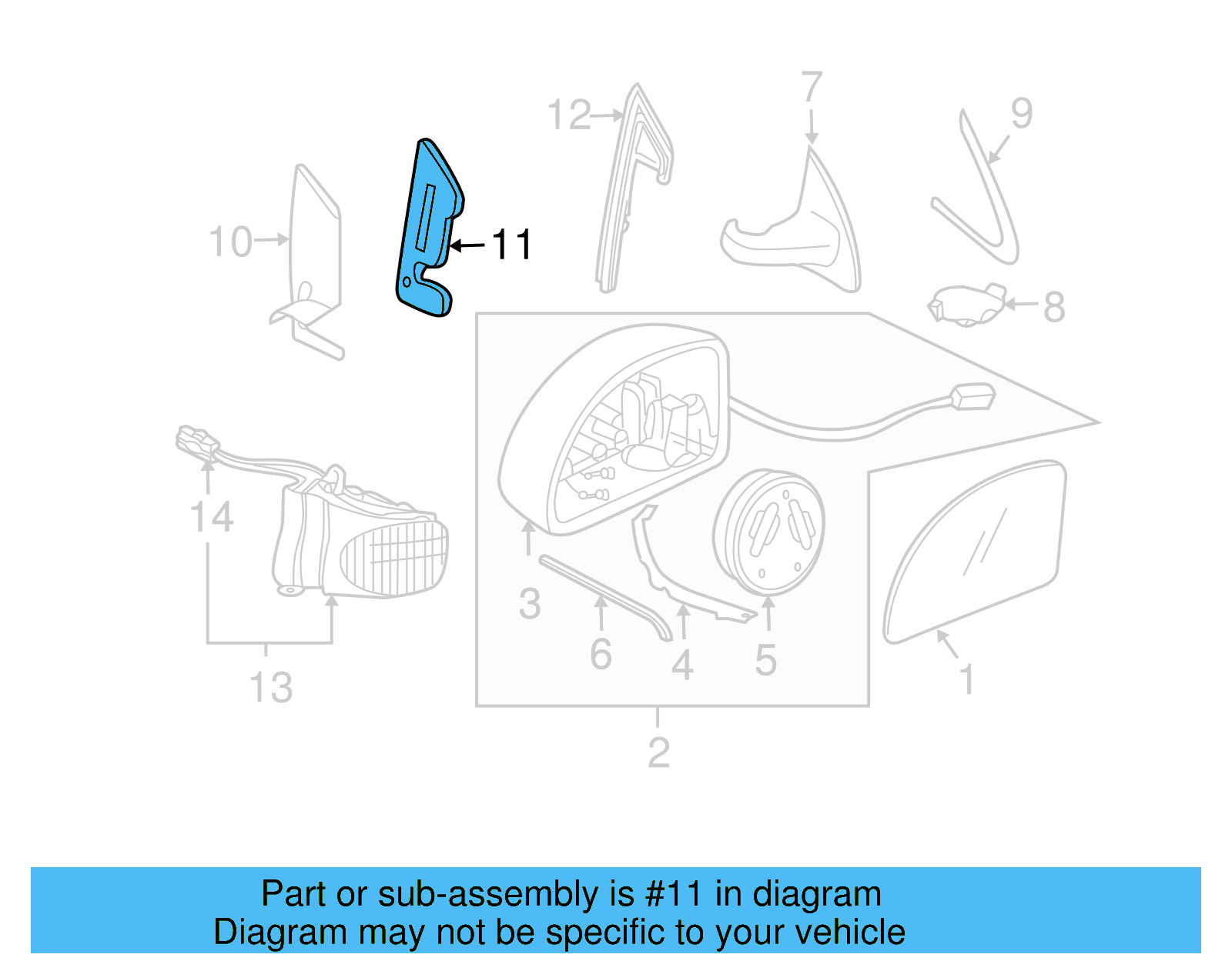 Sound Absorber 1Y0-837-989-C - View 3