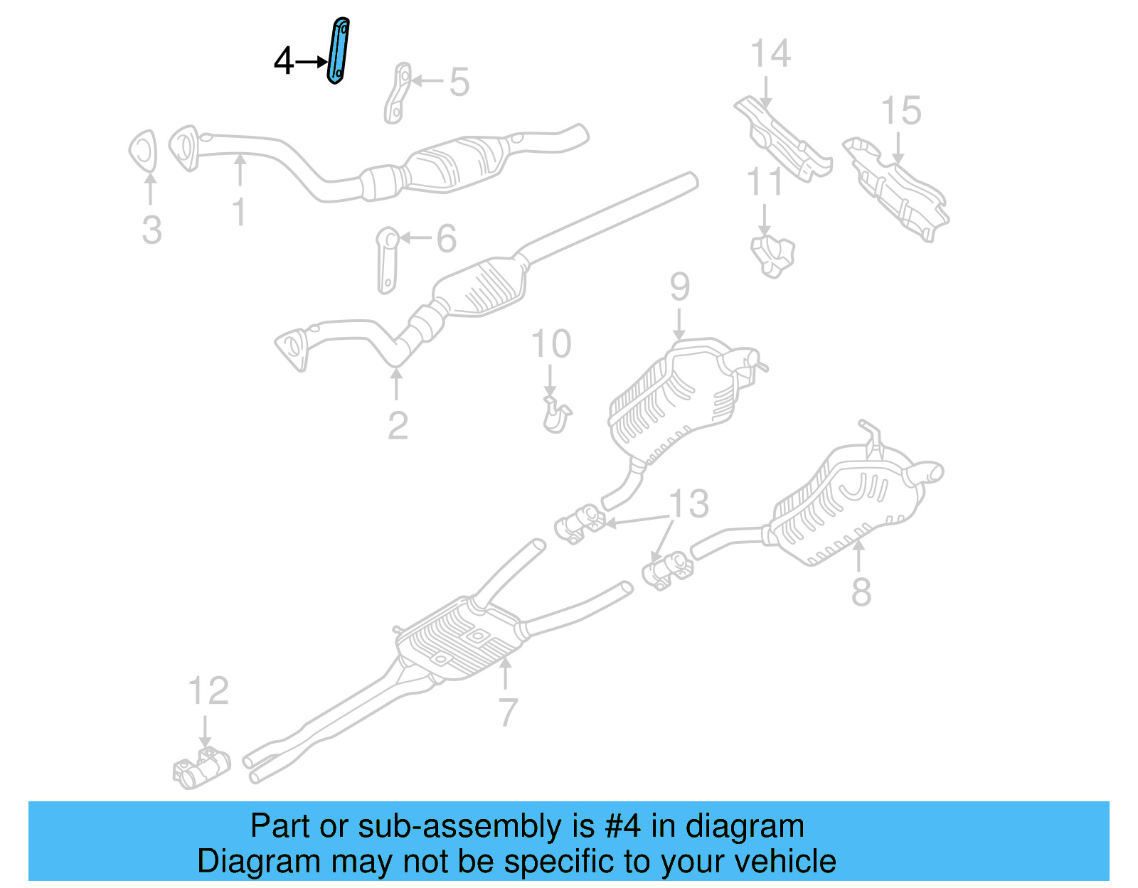 Converter & Pipe Plate 8D0-253-295-C - View 9