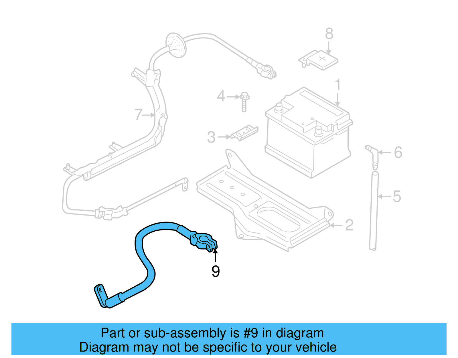 Negative Cable 4B1-971-235-E - View 11