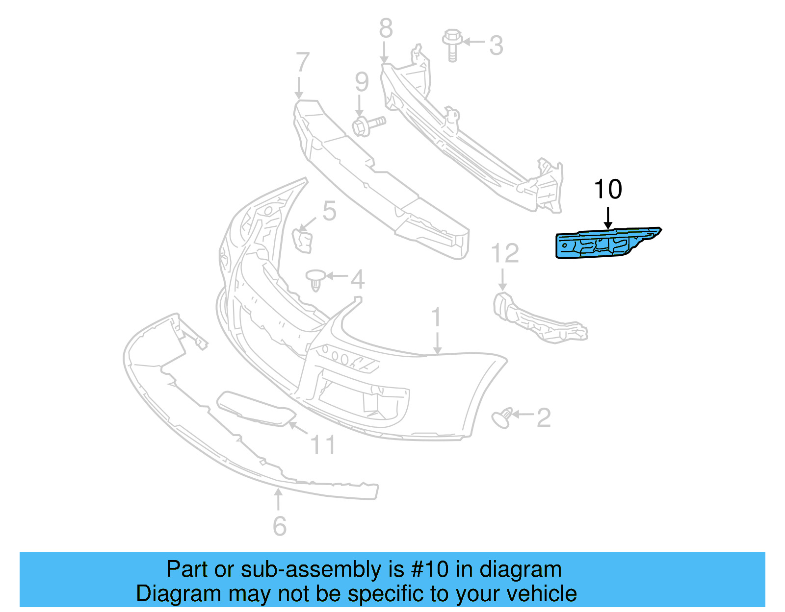 Side Retainer 1K0-807-183 - View 16