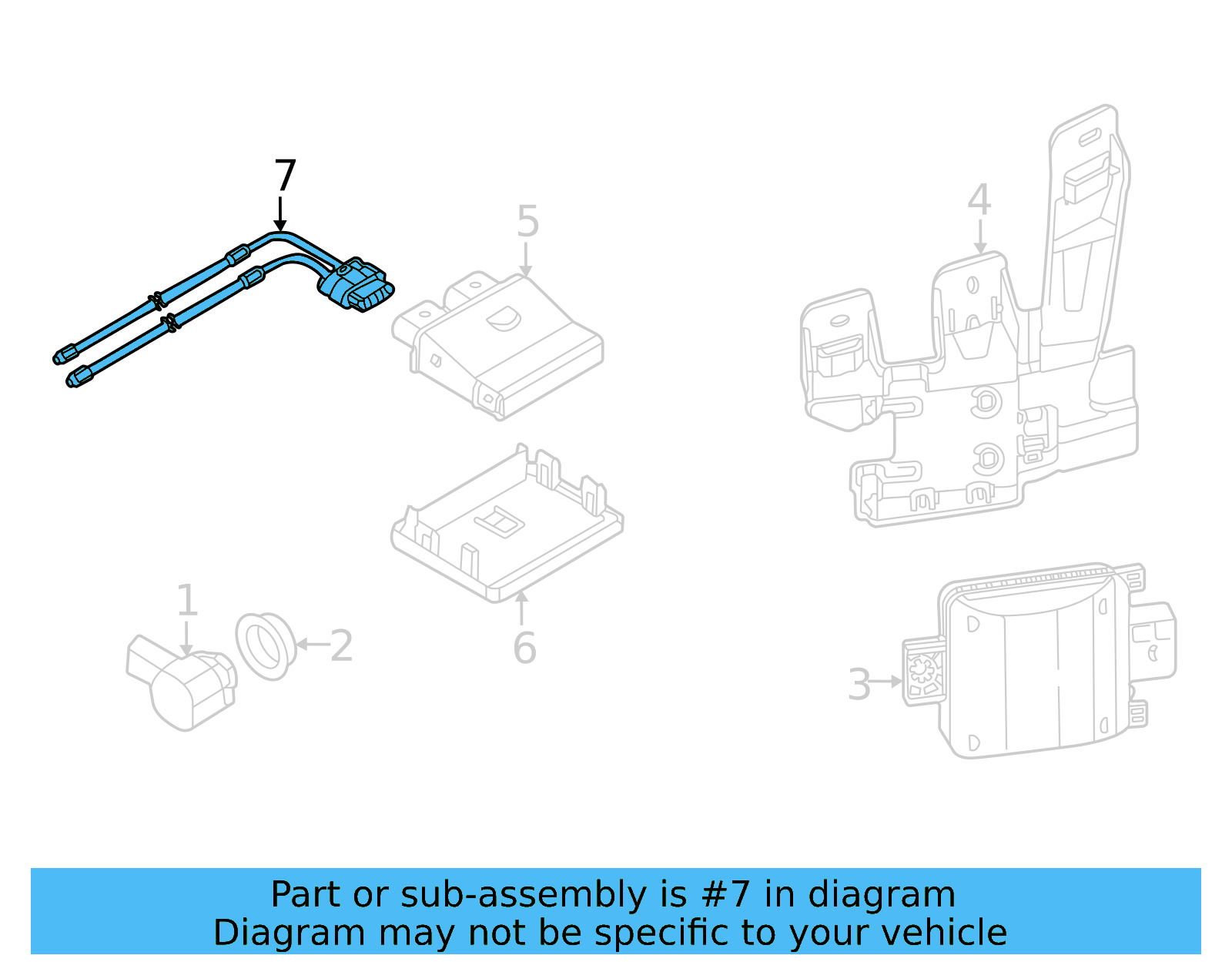 Lock Sensor 11A-962-253 - View 6