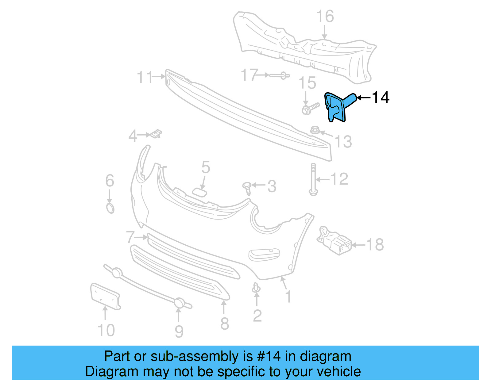 Energy Absorber 1C0-807-271-D - View 15