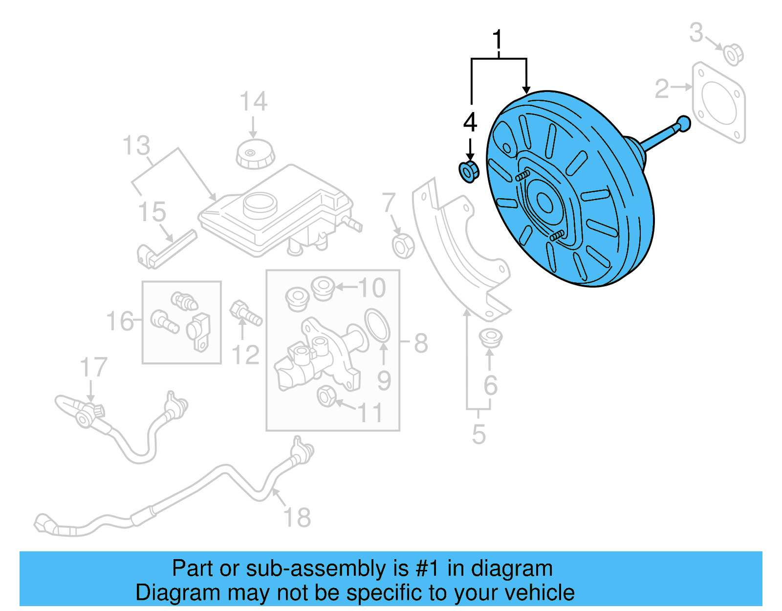 Booster Assembly 8V1-612-107-A - View 11