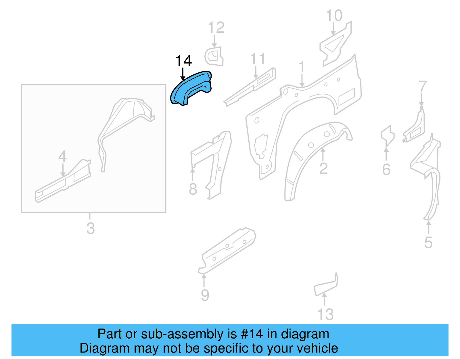 Insert 1Q0-809-934 - View 5