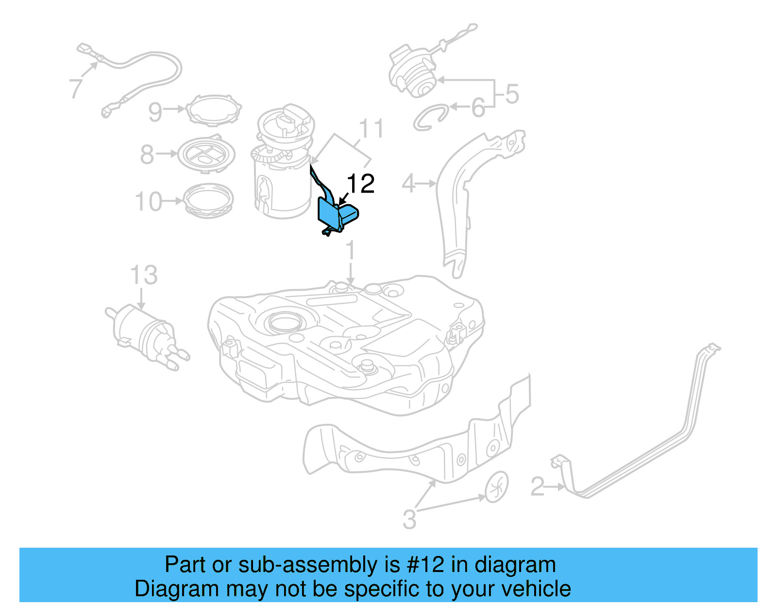 Sending Unit 1K0-919-673-AM - View 7