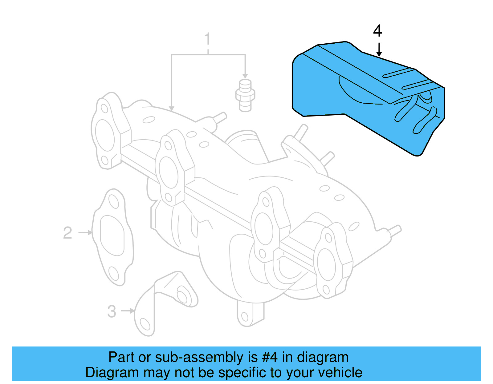 Manifold Cover 03G-129-969-C - View 5