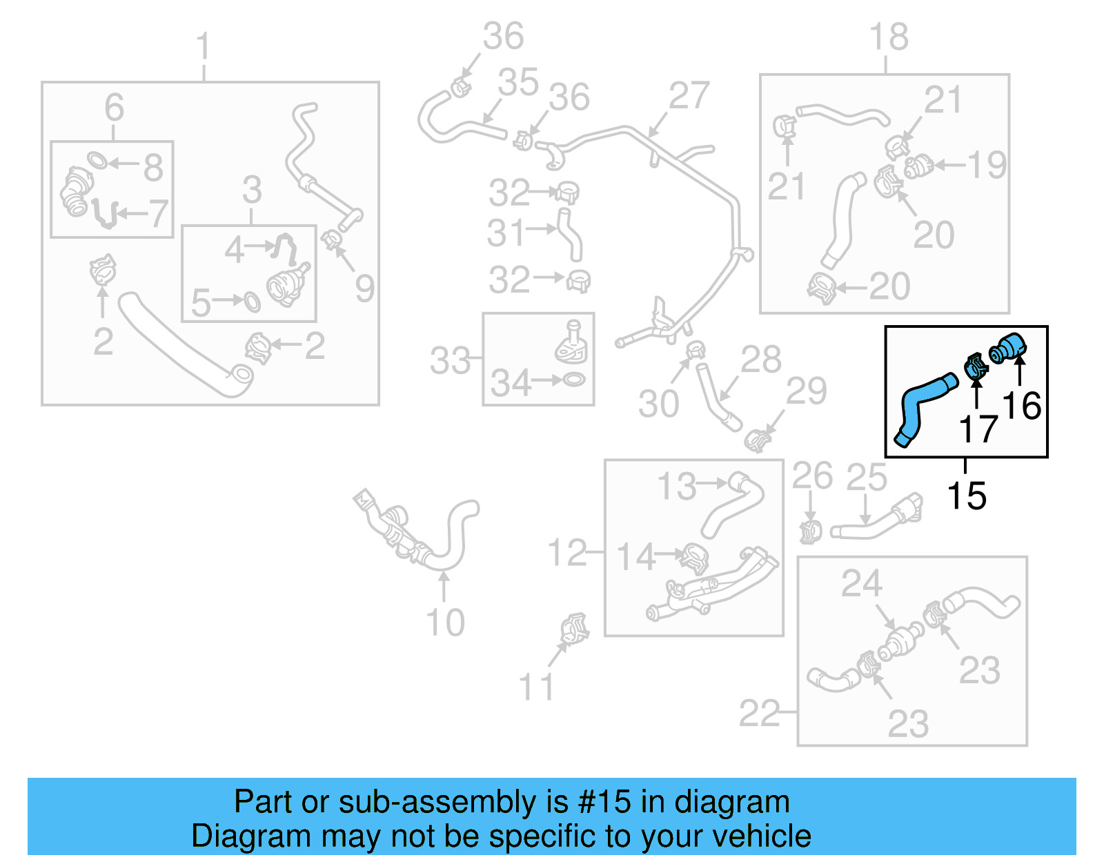 Inlet Hose 5C0-122-073-C - View 10