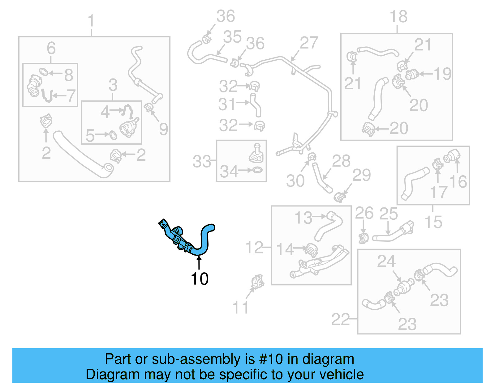 Engine Coolant Pipe 5C0-122-073-D - View 7