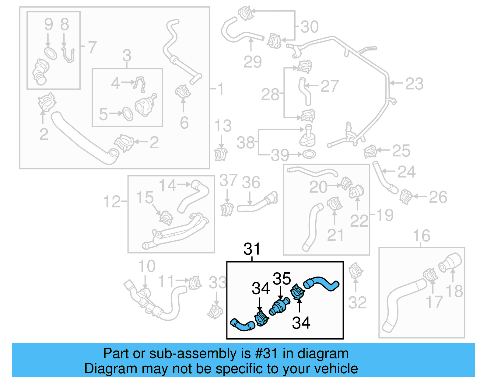 Hose Assembly 5C0-122-096-A - View 15
