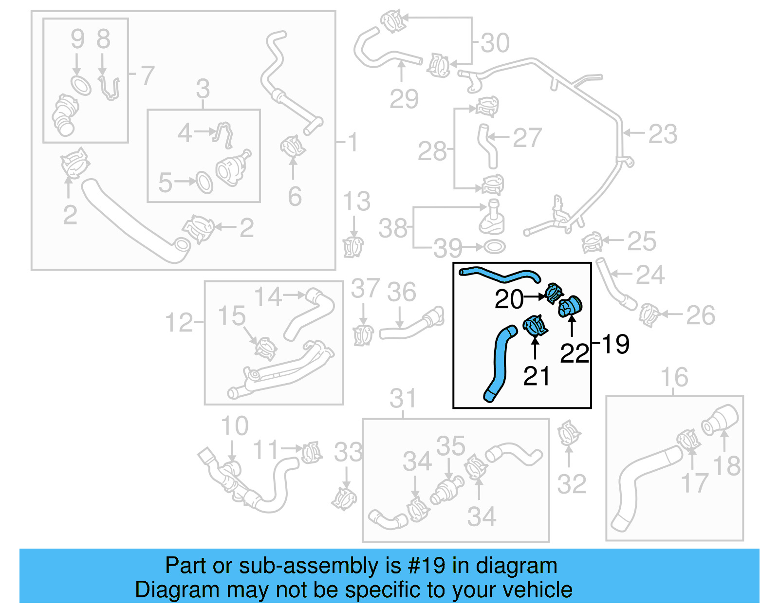 Outlet Hose 5C0-122-157-G - View 19