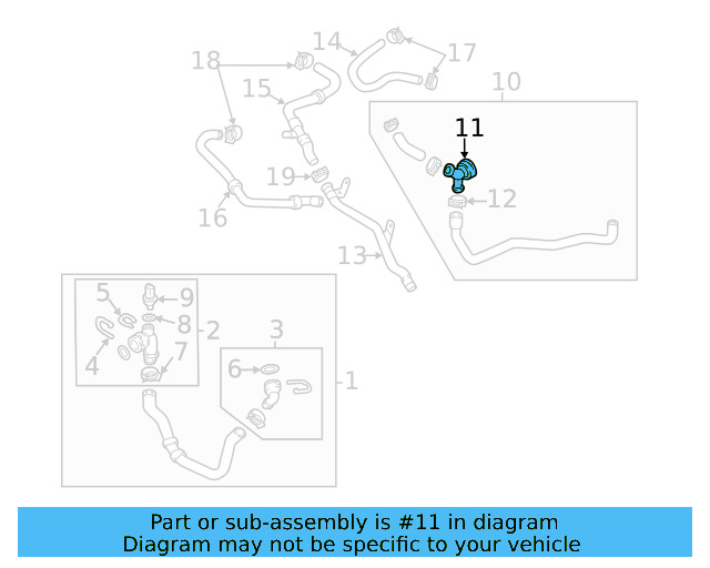 Lower Coupling 5C0-122-291-C - View 16