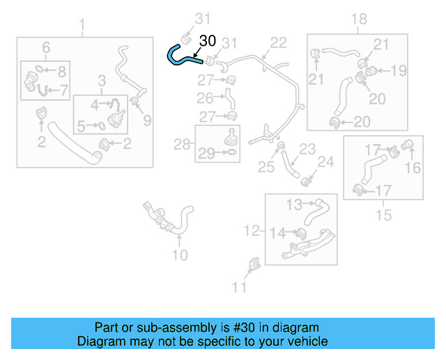 Overflow Hose 5C0-122-447-F - View 9