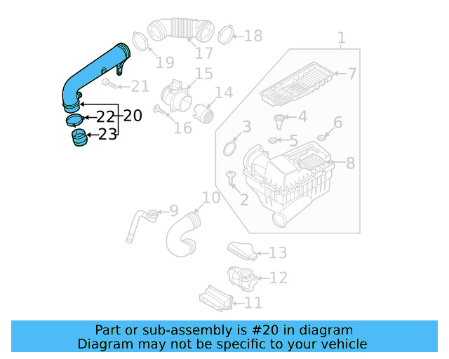 Duct Assembly 5C0-129-654-C - View 39