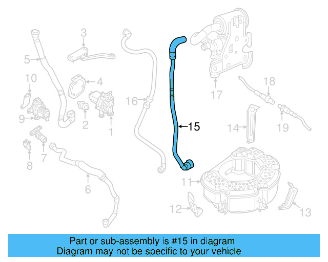 Breather Tube 5C0-201-160-A