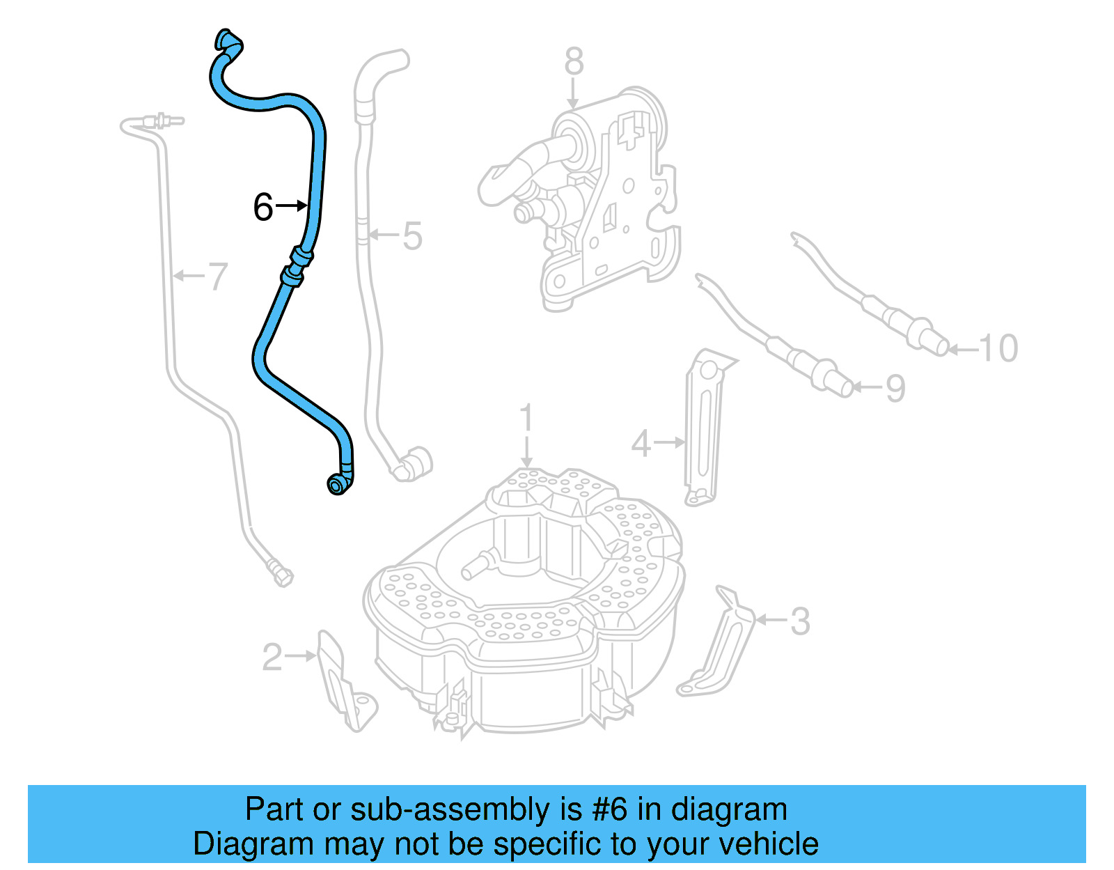Breather Tube 5C0-201-160-S - View 17