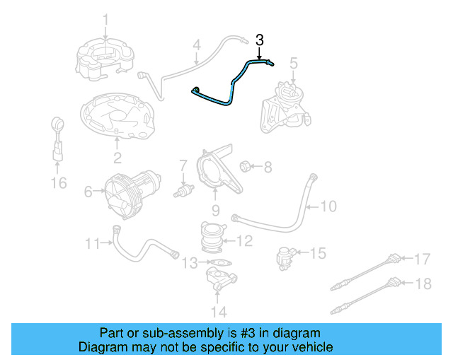 Air Tube 1K0-201-160-BK - View 18