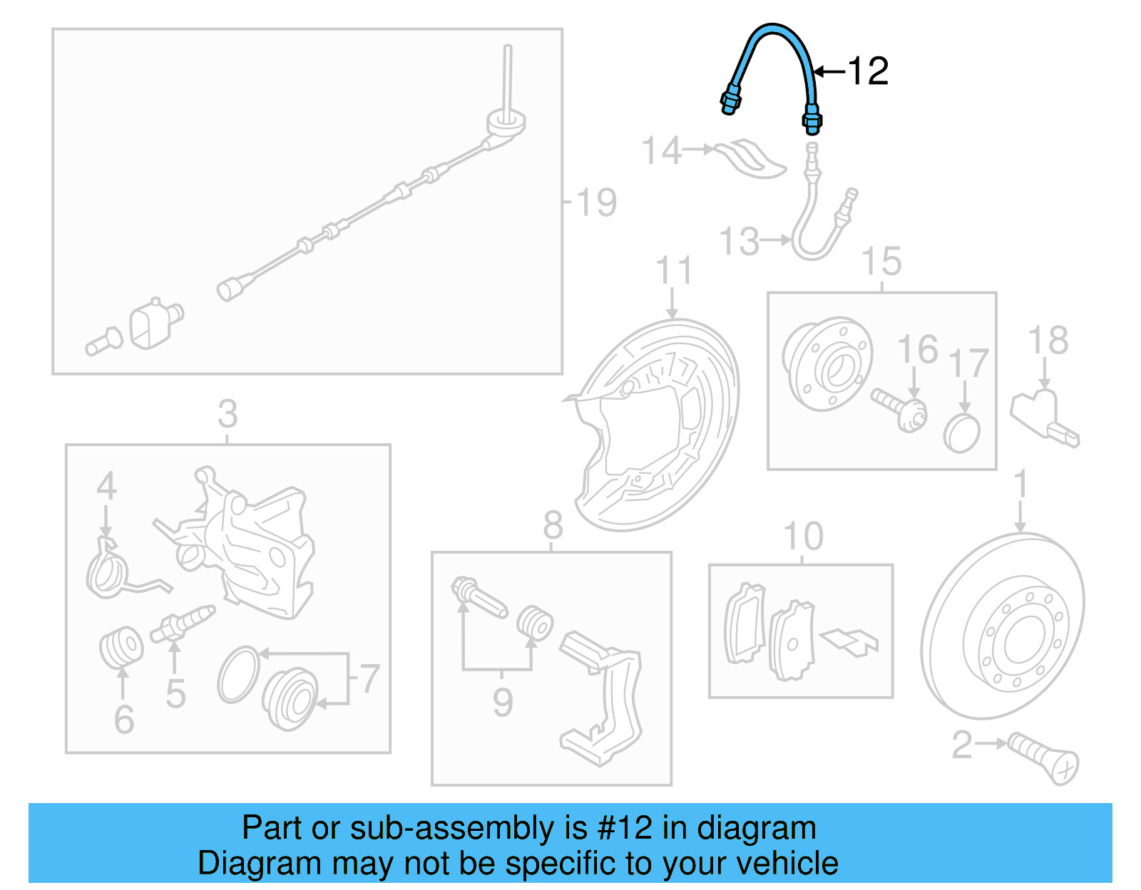 Brake Hose 5C0-611-775-E