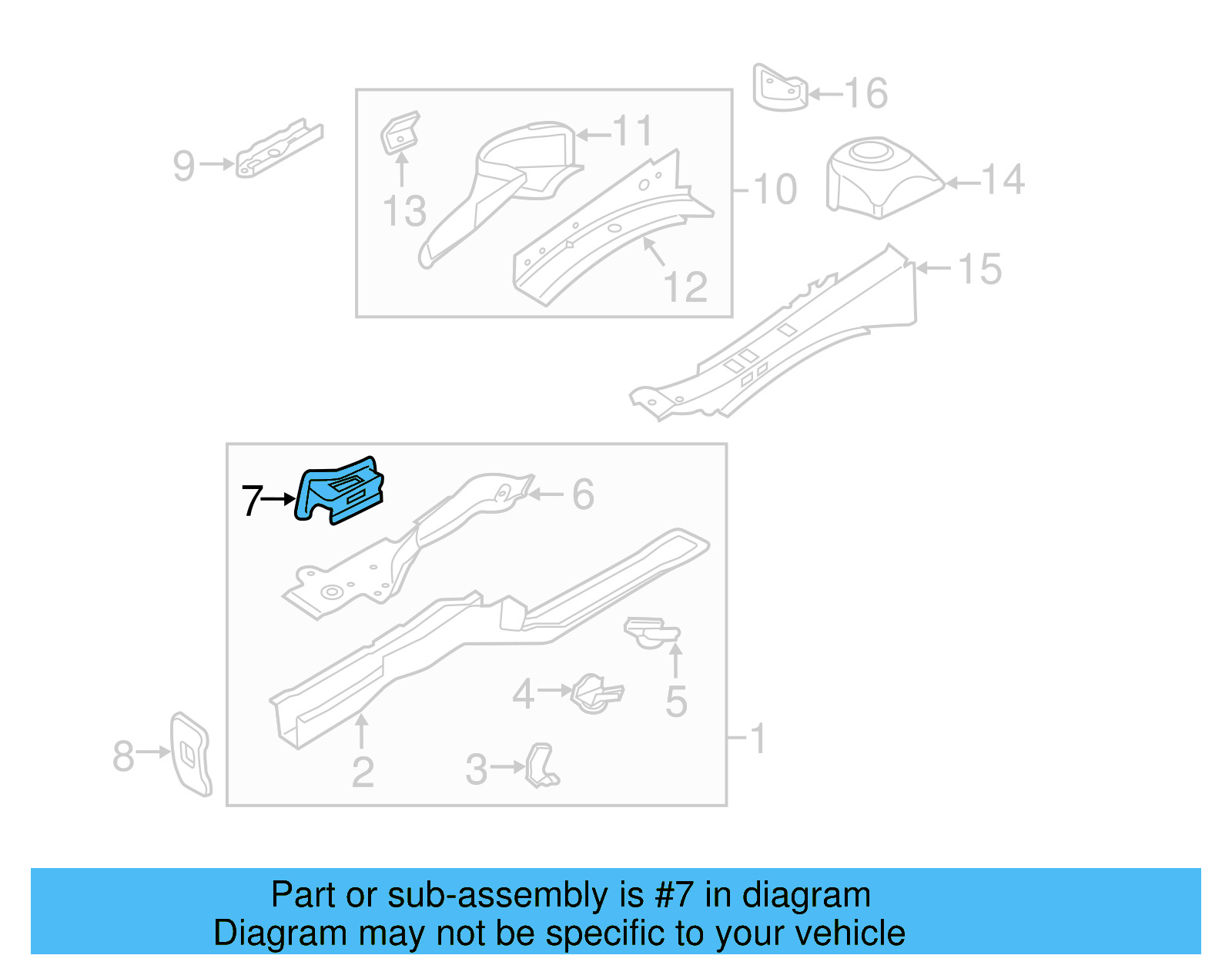 Engine Bracket 5C0-802-068 - View 24