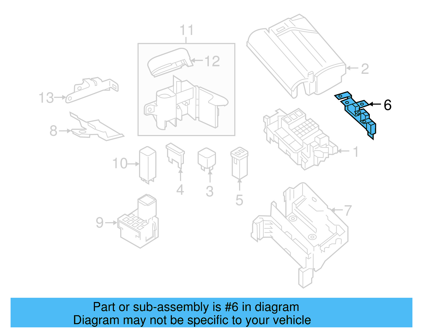 Main Fuse 5C0-937-629-F - View 13