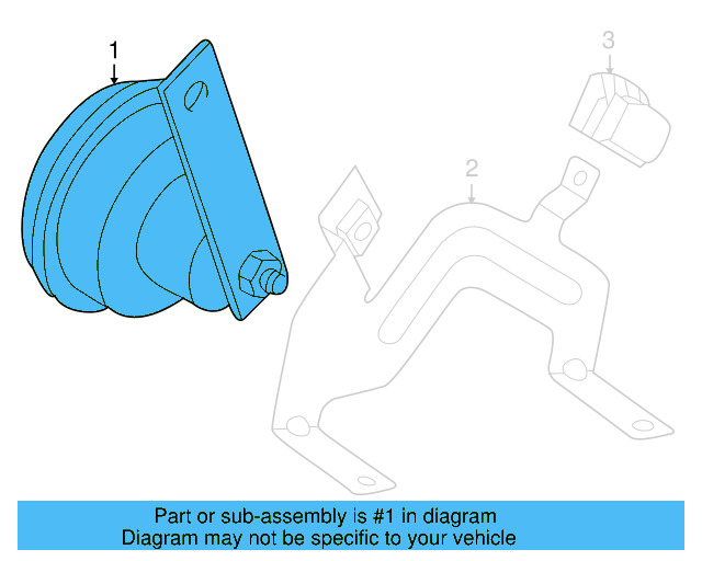 Alarm Horn 5C0-951-115 - View 20