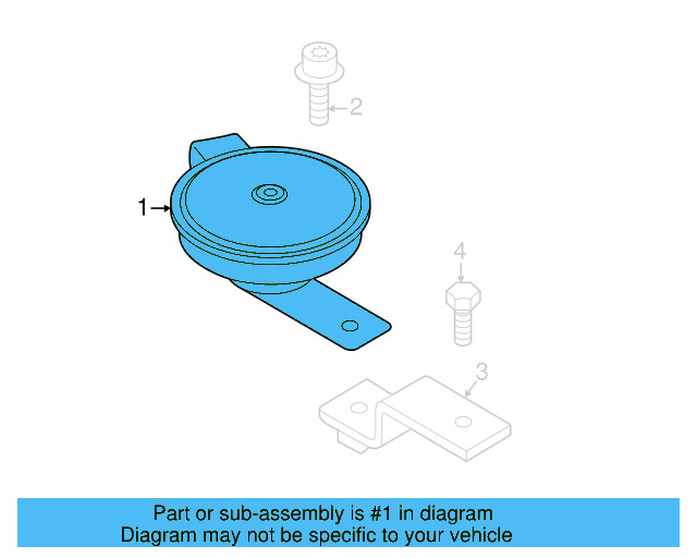 Alarm Horn 5C0-951-115 - View 21