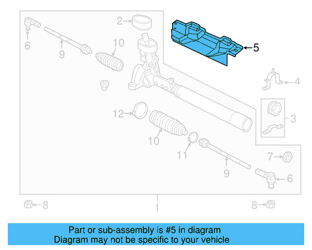 Heat Shield 5C1-422-701-D - View 6