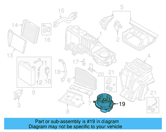 Blower Motor 5C1-819-015-C - View 8