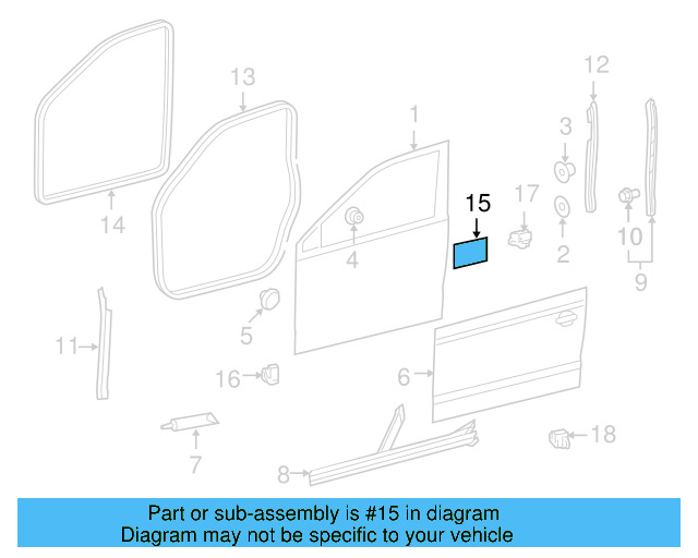 Sound Absorber 000-864-663 - View 27