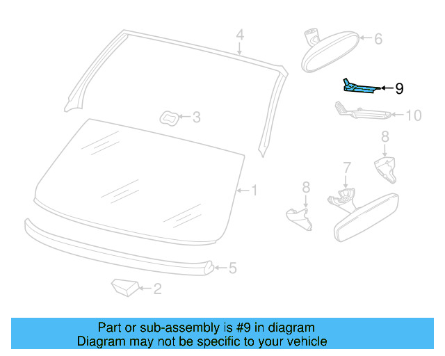 Lower Cover 1K0-857-593-A-9B9 - View 22