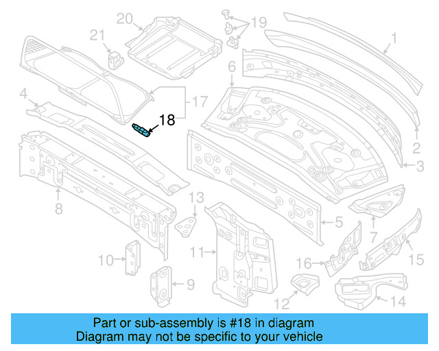 Air Deflector Pivot 5C3-861-779-A - View 2