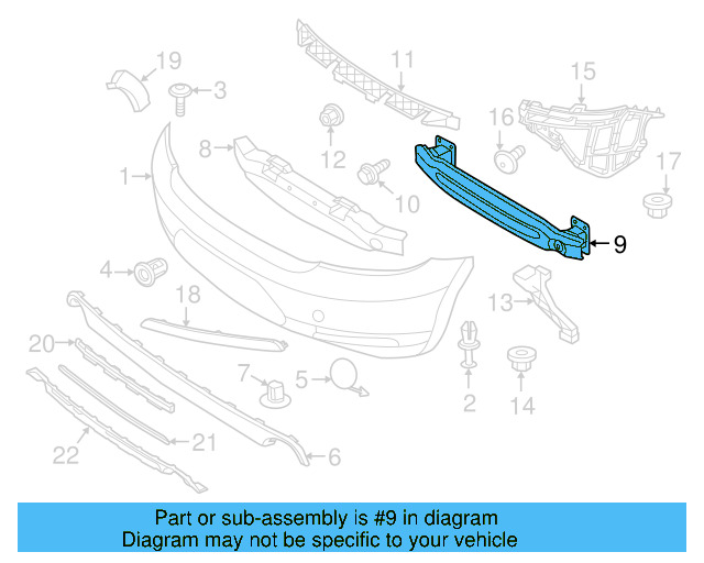 Impact Bar 5C5-807-305-A - View 7