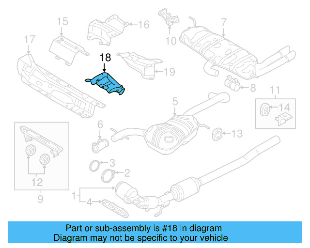 Heat Shield 5C5-825-613 - View 10