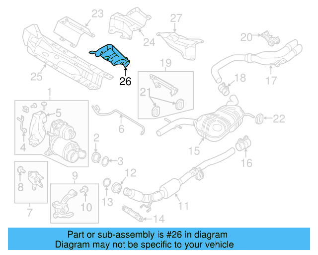 Heat Shield 5C5-825-613 - View 20
