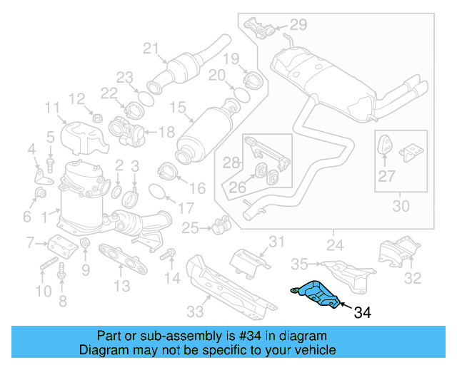 Heat Shield 5C5-825-613 - View 17