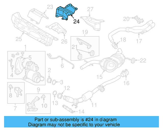 Heat Deflector 5C5-825-701 - View 25