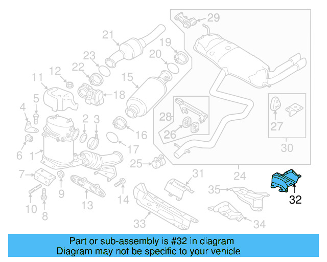 Heat Deflector 5C5-825-701 - View 19