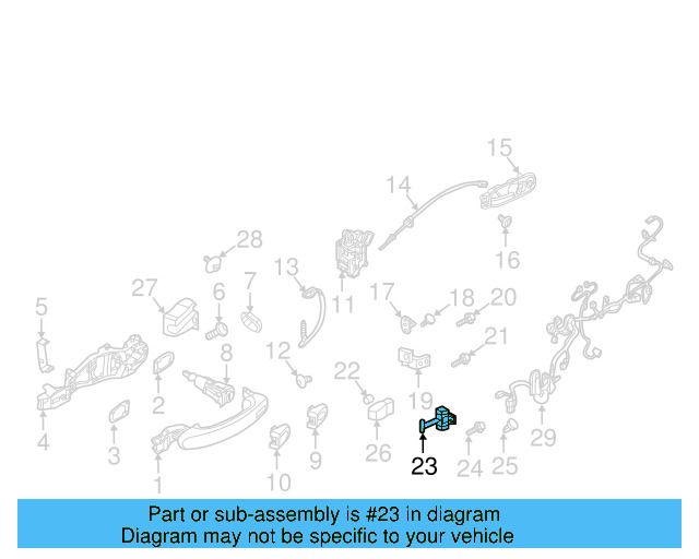 Door Check 5C5-837-249-E - View 9
