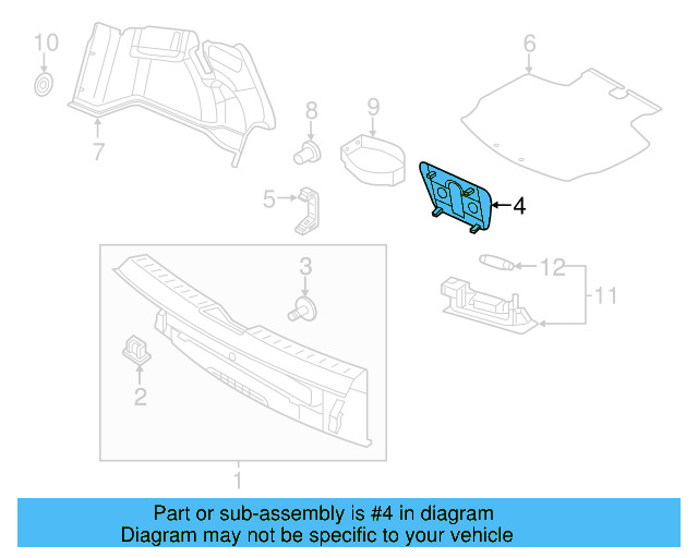 Center Cover 5C5-858-183-A-82V - View 7