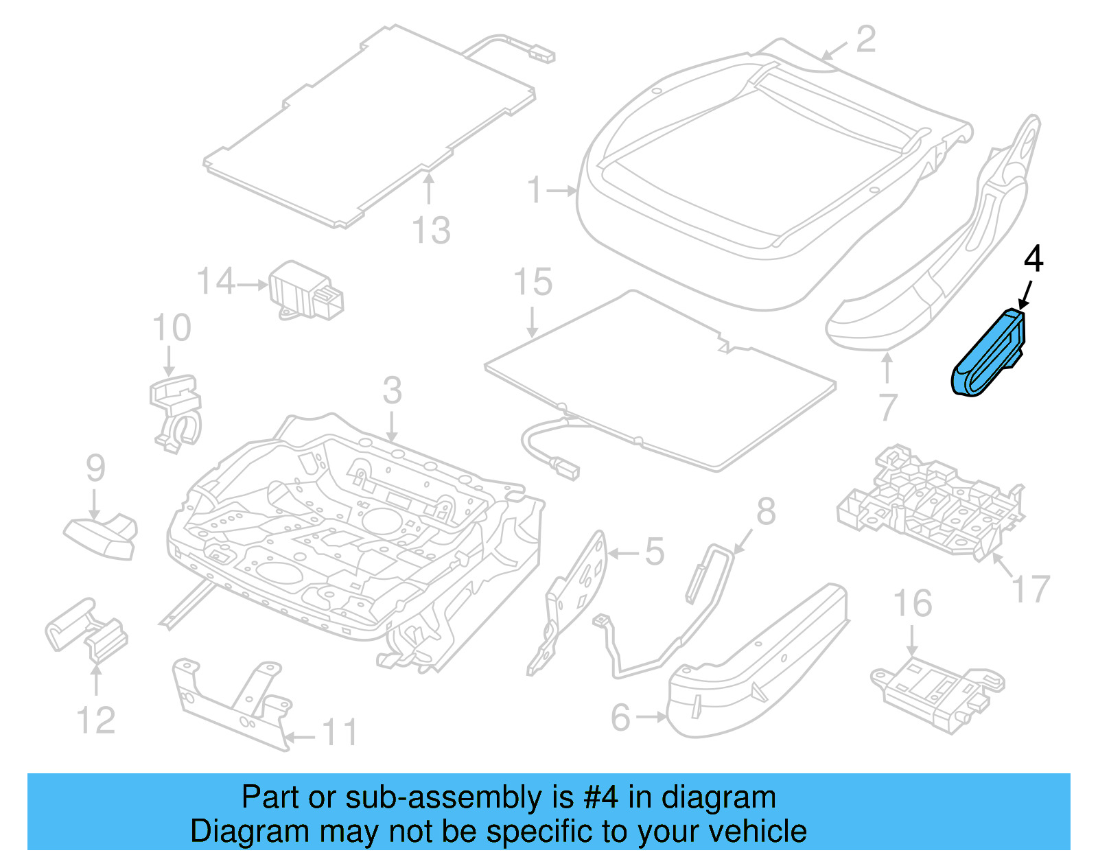 Handle 5C5-882-252-A-82V - View 2