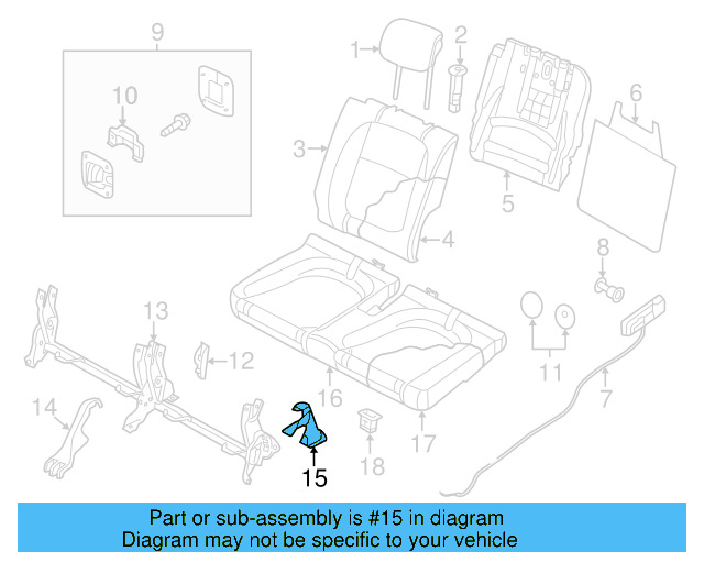 Cushion Cover 5C5-885-405-AE-ICD - View 10
