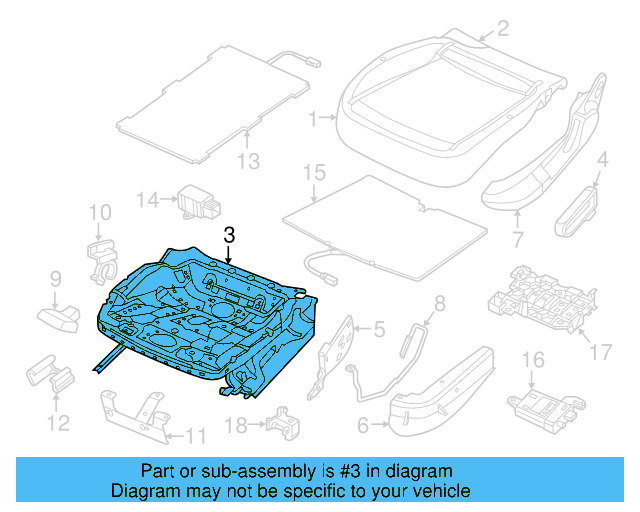 Seat Frame 5C5-881-106-C - View 4