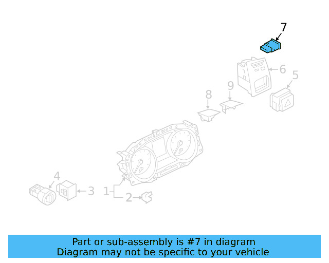 Air Bag Switch 5C5-919-237-WGI - View 26