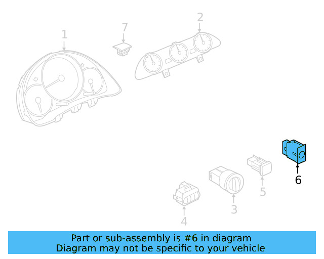 Air Bag Switch 5C5-919-237-WGI - View 27