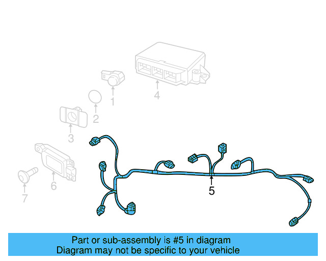 Harness 5C5-971-104-AB - View 9