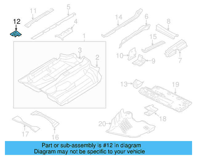 Seat Mount 1K0-802-381-C